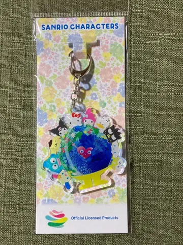 EXPO2027 요코하마 꽃박람회 뚱크뚱크 산리오 콜라보 아크릴 키링