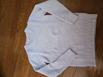 연한 파랑 일본제 니트 스웨터 M 사이즈
