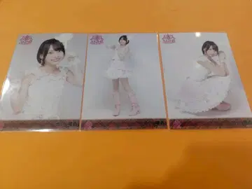 사카가와 히카 AKB48 멤버 리퀘스트 동경의 의상 브로마이드 3종 컴프