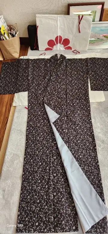 후리후리 구매 워셔블 코몬 심플하지만 고급스러운 꽃무늬