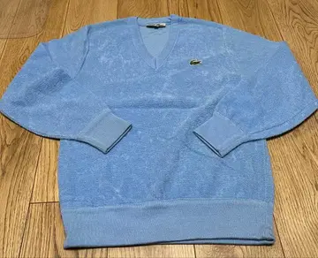 [ 새상품급 ] 라코스테 니트 스웨터 골프웨어 S 스카이블루