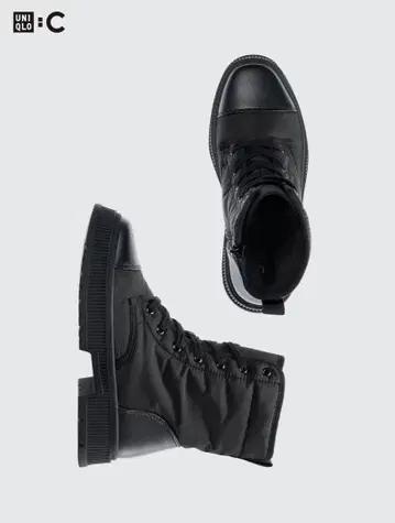 [ 미개봉 새상품 ] UNIQLO C 패디드 레이스업 부츠 23.5cm