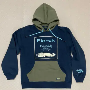 Fin-ch 후드 부착 맨투맨