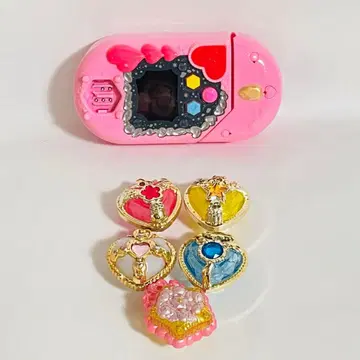 HUG! 프리큐어 변신 터치폰 프리하트 미라이크리스탈 5개 세트