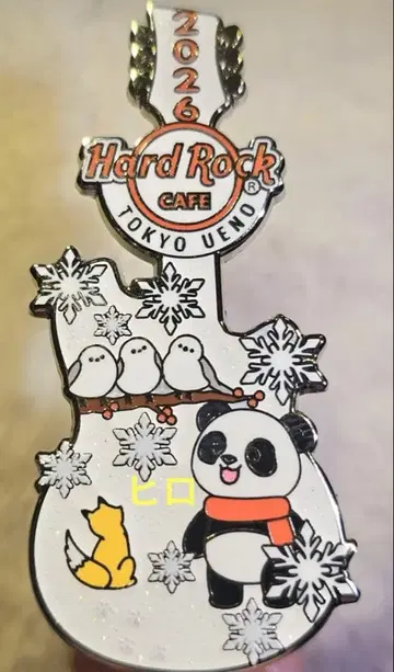 하드 록 카페 우에노 핑 HardRockCafe pin 팬더