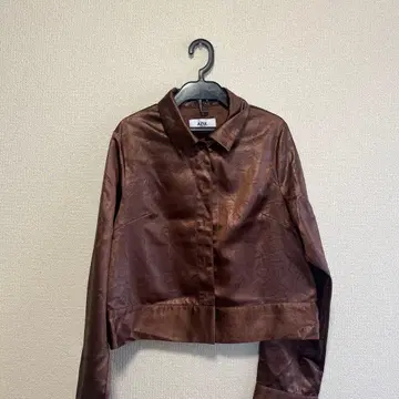 AZUL 브라운 긴팔 셔츠, 팬츠