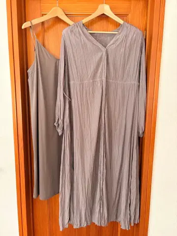 Emmi 에미 롱 원피스 페티코트 세트