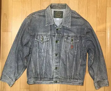 80-90s EDWIN 그레이 데님 자켓