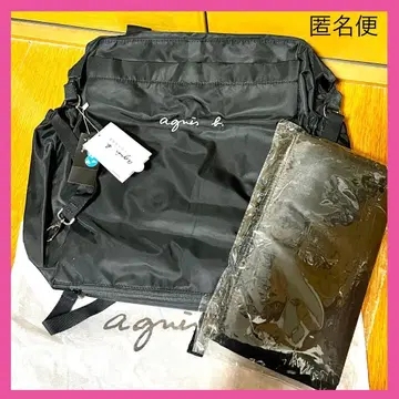 에네스베 마더백 백팩 agnes b. 블랙 빅