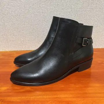 새상품급 노이에 퓨전 37 23.5cm 숏부츠 블랙 블랙