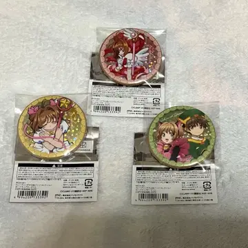 카드캡터 사쿠라 트레이딩 홀로 캔뱃지 컬렉션