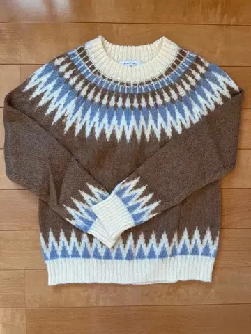 여성용 CIAOPANIC 니트 스웨터 아가일 무늬 노르딕 무늬