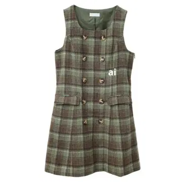 [새상품] 아림 체크 점퍼 스커트