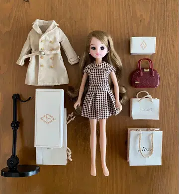 [ 리카짱 ] 스타일리시 인형 컬렉션 카푸치노 원피스