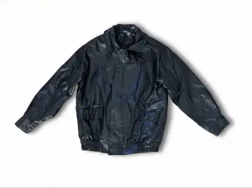 MAISON DE THERESE 블랙 가죽 자켓 M 사이즈