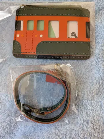 미개봉 새상품 기차 디자인 패스 케이스 스트랩 포함 1