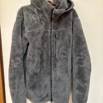 유니클로 방풍 퍼 플리스 후드티