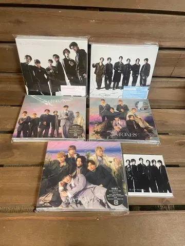 SixTONES 2023년 앨범 5매 세트
