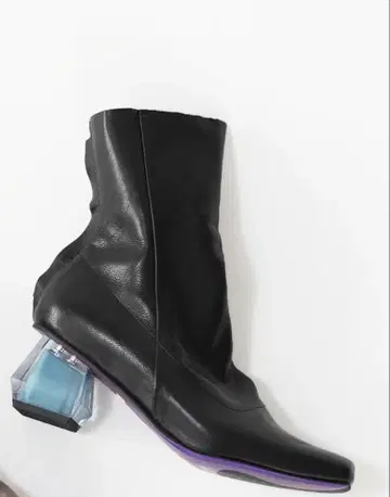 MANA 가죽 부츠 통가죽