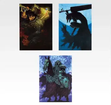 제일복권 베르세르크 D상 클리어 포스터 3종 컴프 세트