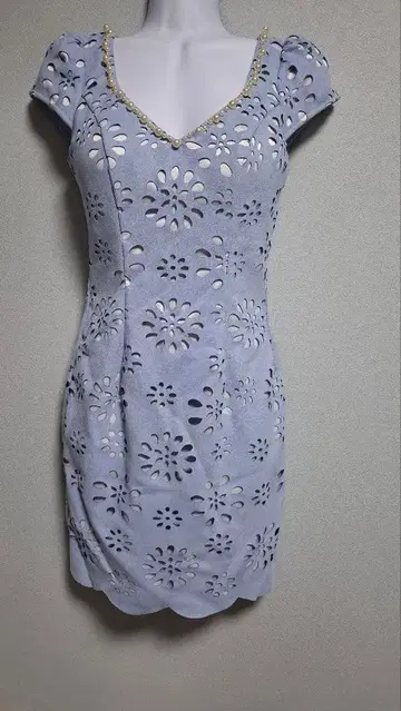 an 스웨이드 미니 드레스