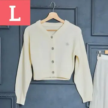 시마무라 치하루 엘사 가디건 화이트 L 정령 엘사