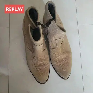 빈티지함 가득 REPLAY 웨스턴 부츠
