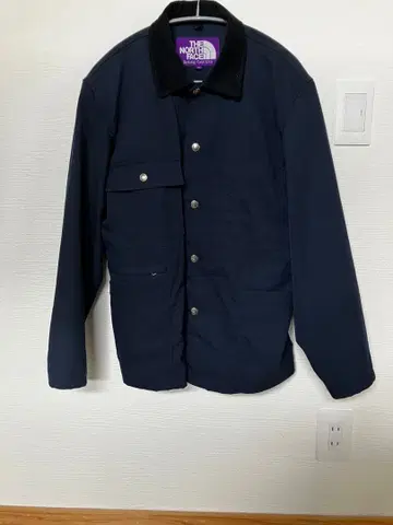 THE NORTH FACE 퍼플 라벨 네이비 자켓 S