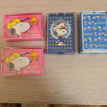 스누피 플라스틱 카드놀이 [ 각종 ] Nintendo
