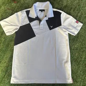 캘러웨이 지오메트릭 피케 셔츠 L 사이즈