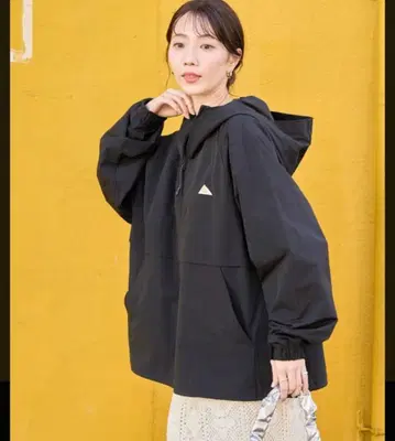 KELTY x FREAK'S STORE 아노락 후드티 블랙