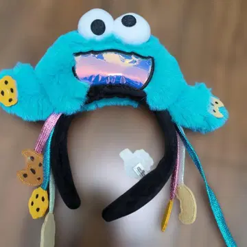 [ USED ] 쿠키 몬스터 머리띠 20주년