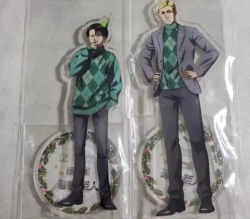 진격의 거인 이케프리 아크릴 스탠드 리바이 엘빈