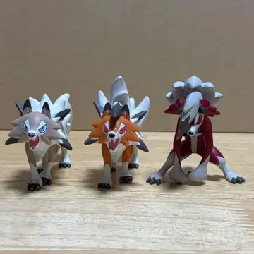 포켓몬 포켓몬스터 피규어 루가루간 3체 세트 몬코레