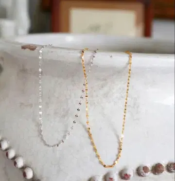 unbouquet shiny chain 목걸이