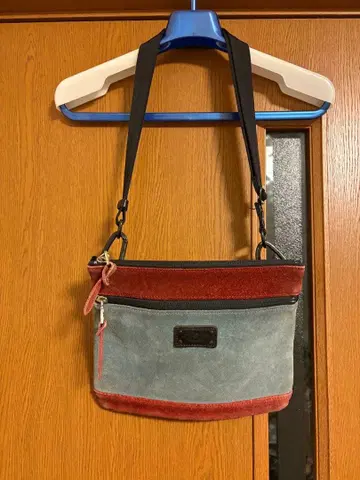 master peace 스웨이드 사코슈 파랑 빨간색