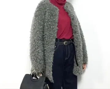 FRAMEWORK 에코 퍼 리버서블 코트 S