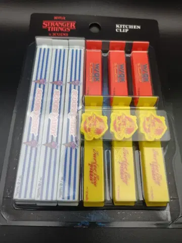 스트레인저 싱스 주방 클립 6개 세트 쓰리코인즈