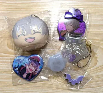 오오가미 코가 캔뱃지 만주 반지 라이트 러버 스트랩 10