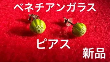 새상품 귀걸이 베네치안 유리 무라노 유리 이탈리아에서 구매