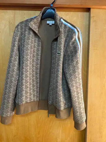 LACOSTE 트랙 자켓 골드 컬러, 옐로우 컬러