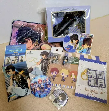 사쿠마 리츠 벌스데이 참 캔뱃지 아크링 키링 D