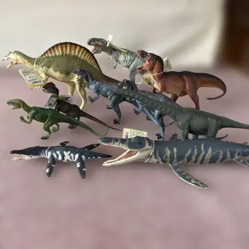 태평양 산업 사파리사제 공룡 피규어 10개 정가 18000엔 초과