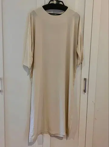 evam eva / 실크 원피스 7부 소매