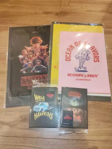 4점 3coins 스트레인저 싱스 클리어 파일 메모지