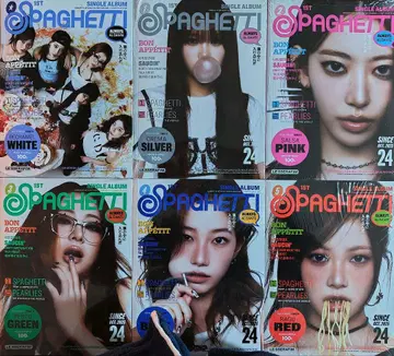 LE SSERAFIM SPAGETTI 6형태 세트