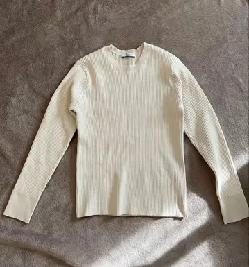 실내 시착만 한 상품, 워셔블 에스테르얀 리브 풀오버 리브 니트