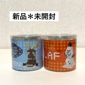 [ 새상품 ] nanoblock 나노블록 올라프 스벤 / 디즈니