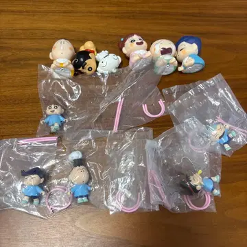 짱구는 못말려(크레용 신짱) LED 라이트 피규어 칙칙폭폭 놀이 가챠