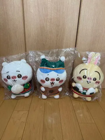 치이카와 에니마이 복권 봉제 인형 A상 B상 C상 세트